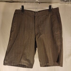 Frission Mens' Pinstrip Shorts Size 36‎